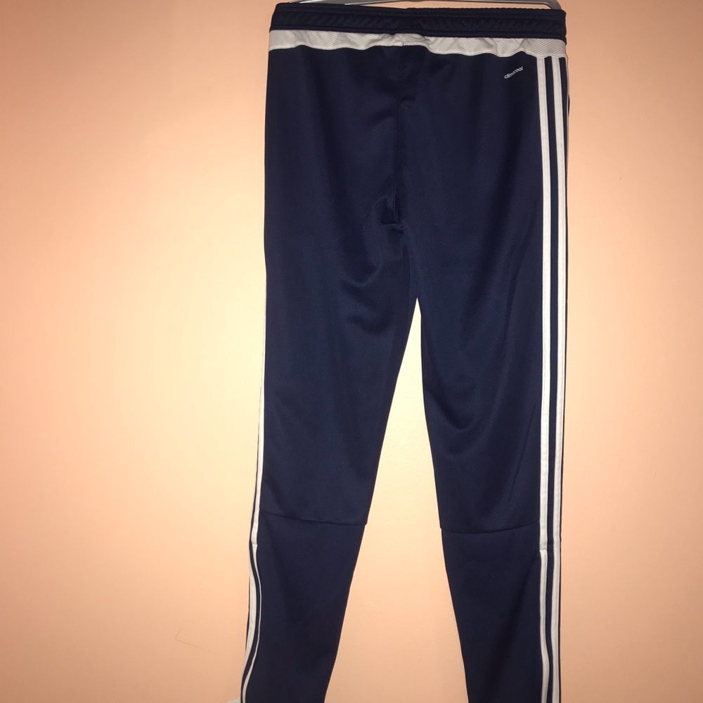 ADIDAS NAVY BLUE CLIMACOOL PANTS - Picture 2 of 4